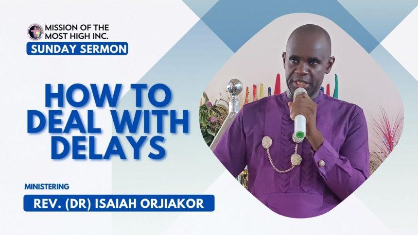 how to deal with delays image